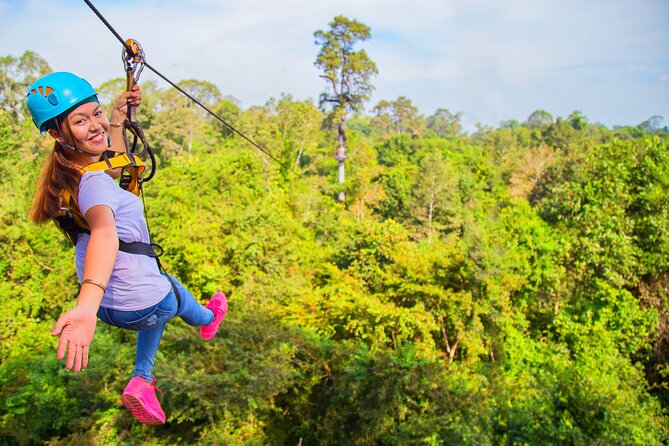 Full-Day Bike Tour in Siem Reap with Zipline - Ta Nei Temple, Death Gate, and the Takeo climb