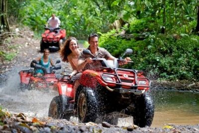 Full Day Chiang Mai Zipline Adventure, Rafting, ATV-ing, and Sticky Waterfall - Lunch Buffet and Seasoned Fruit: Fuel Without the Guesswork