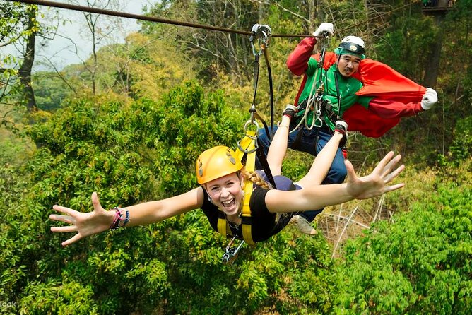 Full Day Chiang Mai Zipline Adventure, Rafting, ATV-ing, and Sticky Waterfall - Sticky Waterfall: A Natural Shower and the Mess Factor