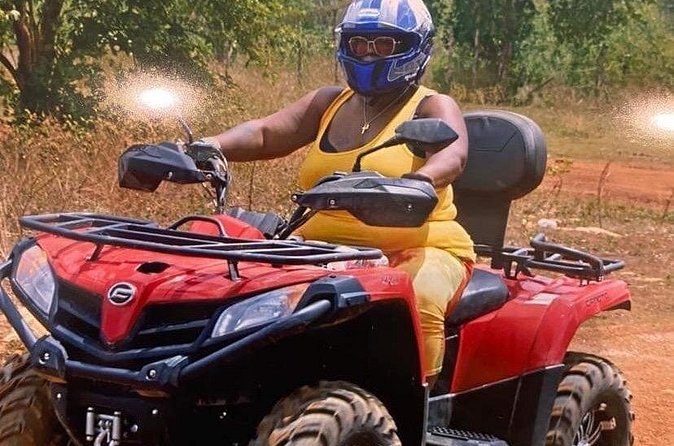Full Day Private ATV with Zipline and Horseback Riding in Negril - Rick’s Cafe after the excursion: sunset plus cliff-jump energy