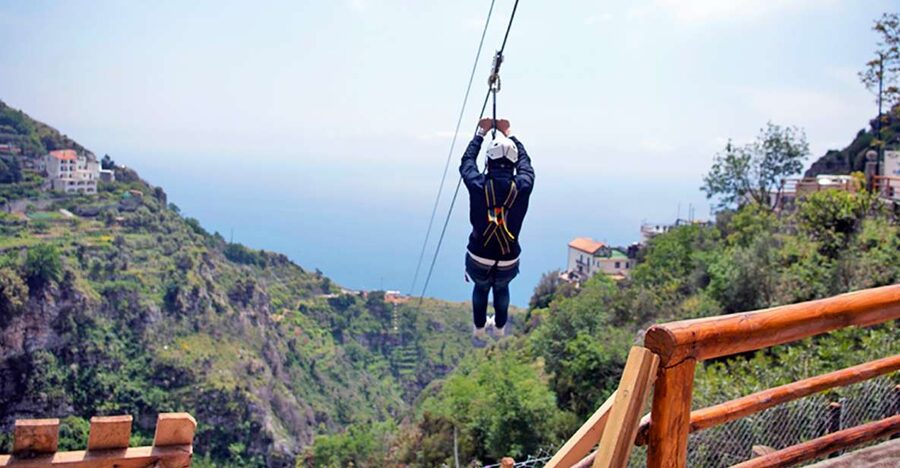 Furore: Flight of the Angel Zipline Experience - Flight Options: Single, Couple, Family, Group, and Parallel Runs