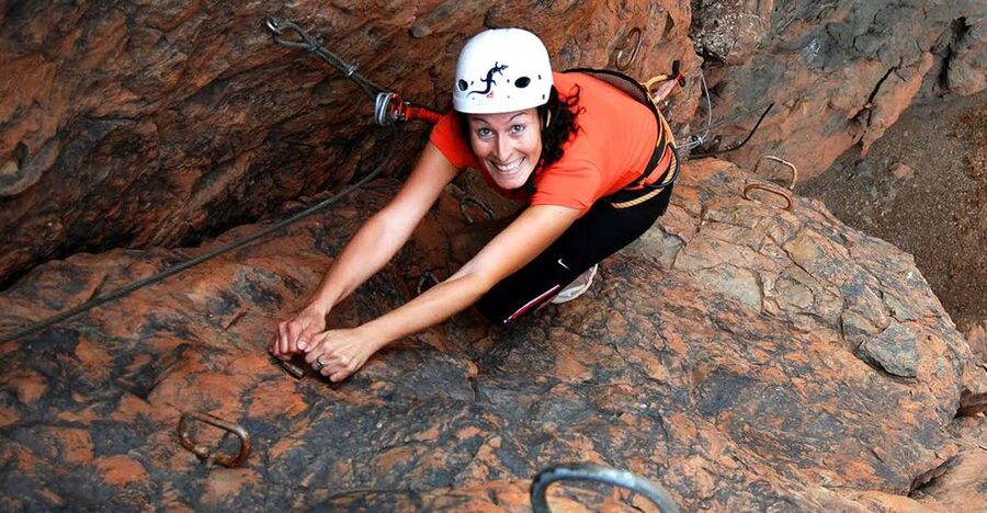 Gran Canaria: Guided Via Ferrata and Zipline Adventure - The 300-meter via ferrata route: twists, games, and 70 meters of height