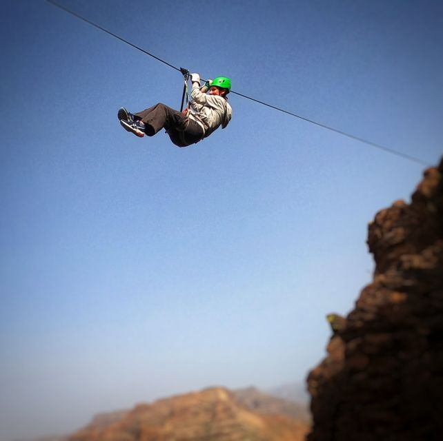 Gran Canaria: Guided Via Ferrata and Zipline Adventure - The gear check: helmet, harness, carabiners, pulleys, and dissipators