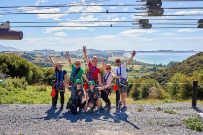 Half Day Zipline Adventure in Kaikoura - The zipline circuit: five dual flights from 250m to 620m