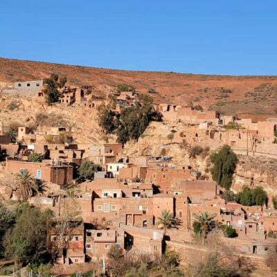 Half day Zipline out of marrakech city with breakfast - Breakfast and the first village viewpoint near Tahnaout