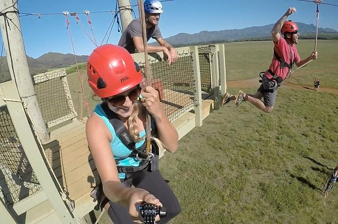 Hawaii Kipu Ranch PowerLine Zipline with Guide - The 3,000-Acre Working Cattle Ranch: Views You Feel in Your Chest