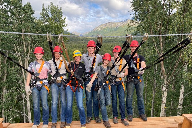 Horseback & Zipline Adventure in Alaska Mountains includes Lunch - A Ranch Ride That Gets You Into the Chugach Foothills