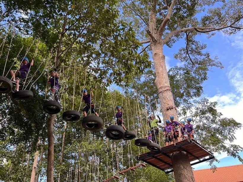 Hua Hin Tree Top Zipline Adventure and Canopy Rope Challenge - Quick hits before you go