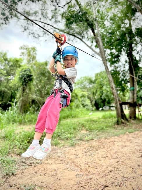 Hua Hin Tree Top Zipline Adventure and Canopy Rope Challenge - What to wear (and not wear) for safety in the treetops