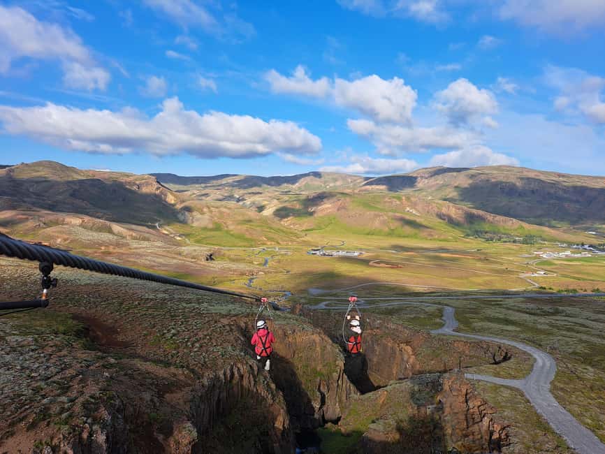 Hveragerdi: Mega Zipline Experience - Mega Zipline in Hveragerði: 1 km of Real Flight Over Waterfalls