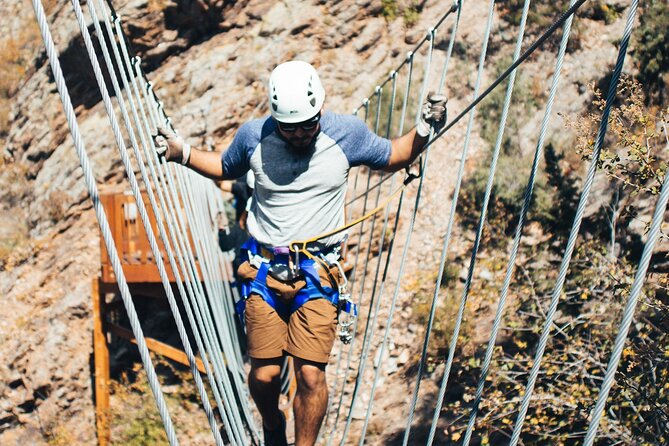 Idaho Springs Cliffside Zipline - Getting up to the start: the zip truck and the view