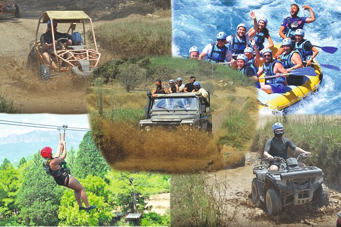 Jeep, Buggy, Rafting and Zipline Tour in Antalya - Key things to know before you go