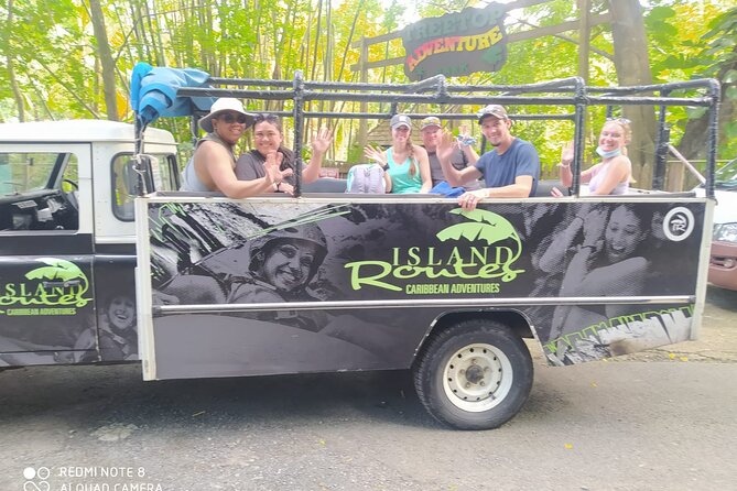 Jeep & Zipline Adventure in St. Lucia - Clifftop Viewpoint Finale: chilled drinks, snacks, and rum punch