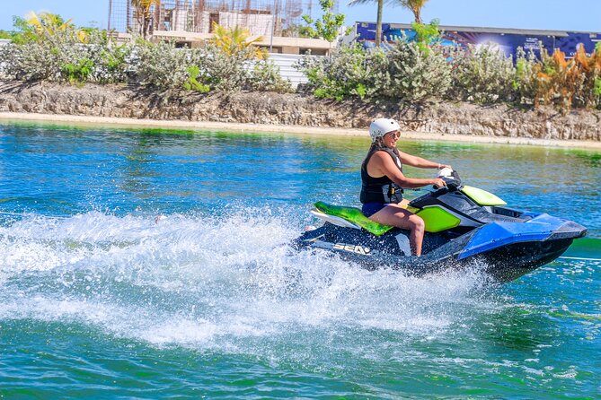 Jet Ski Punta Cana Water Park with Zipline & Inflatable Course - Jet Ski for 20 Minutes: Speed Without the Full-Day Commitment