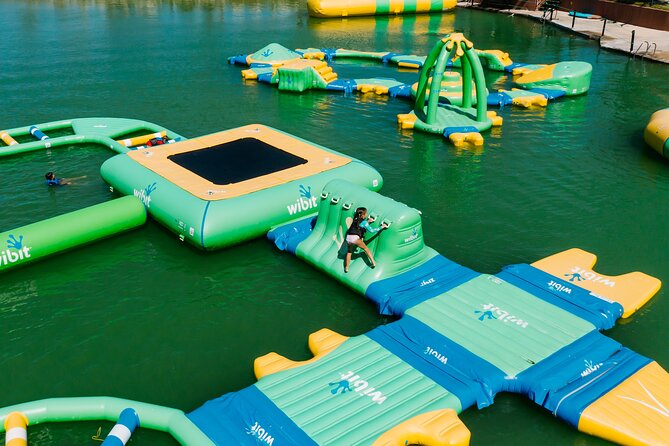 Jet Ski Punta Cana Water Park with Zipline & Inflatable Course - Inflatable Obstacle Course: Goofy Fun With Real Physical Work