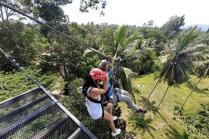 Jungle Xtreme Zipline 16 Platforms Tour From Koh Samui - What the Jungle Xtreme Course Feels Like in Koh Samui