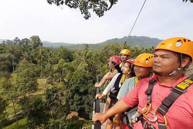 Jungle Xtreme Zipline 16 Platforms Tour From Koh Samui - The 16-Platform Layout: Ziplines, Canopies, Stairs, and Abseiling