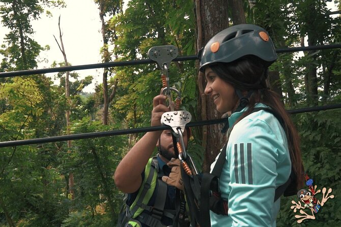 JungleQui Zipline Park at El Yunque National Forest - Safety briefing and equipment: the serious part that still feels fast