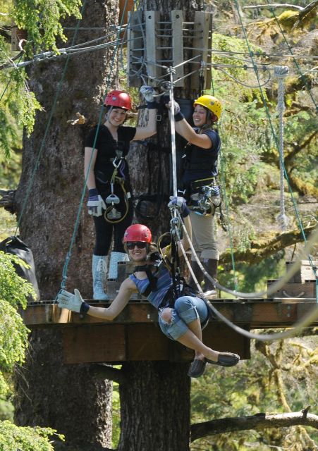 Ketchikan: Rainforest Canopy & Zipline Adventure - The Alaska Rainforest Sanctuary Briefing and Safety Setup
