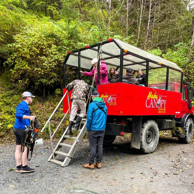 Ketchikan: Rainforest Canopy & Zipline Adventure - Eight Zip-lines, a Hanging Bridge, and the Canopy Chalet Views