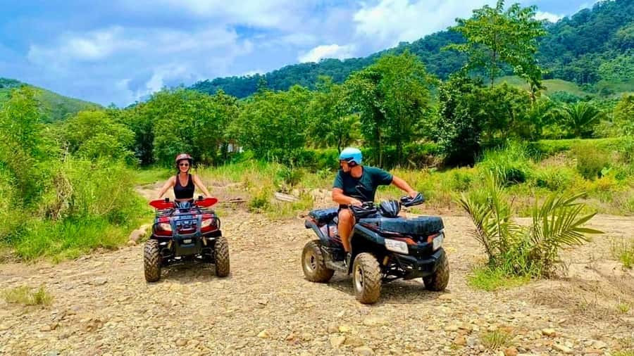 Khao Lak: Rafting, ZipLine, Lunch Buffet ,ATV Options Trip - Getting There: Hotel Pickup, Van Time, and Camp Setup