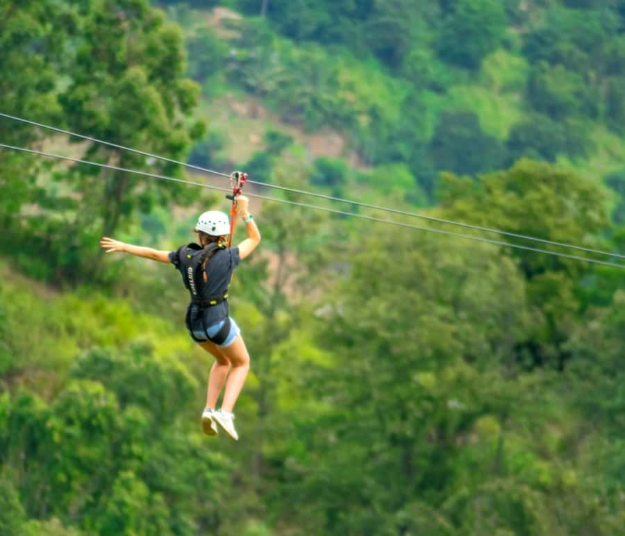Ko Samui: Tree Bridge Jungle Zipline and Waterfall Adventure - The 8 Ziplines: Jungle Canopy, Ocean Views, and Real Speed
