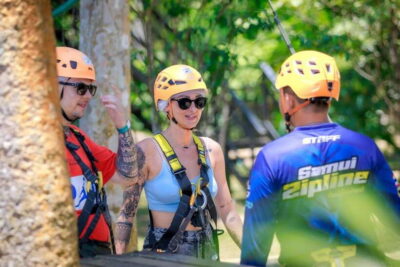 Koh Samui: Samui Zipline Adventure with Transfer service - Getting to the course: the transfer is part of the experience