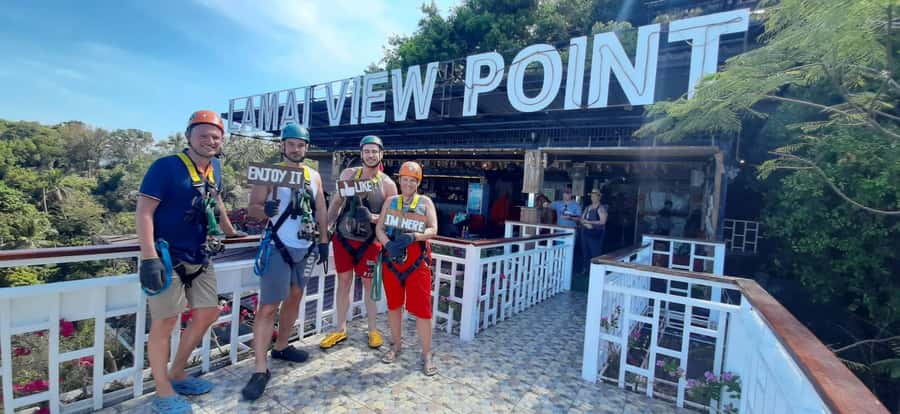 Koh Samui: Zipline Experience of Lamai Viewpoint - Key highlights