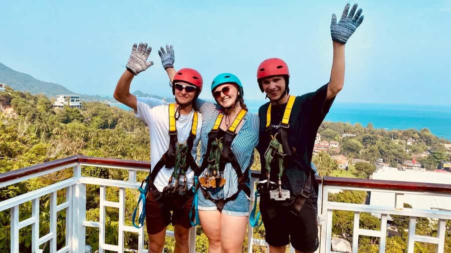 Koh Samui: Zipline Experience of Lamai Viewpoint - Ziplining between mountains: what to expect (and how long to mentally budget)