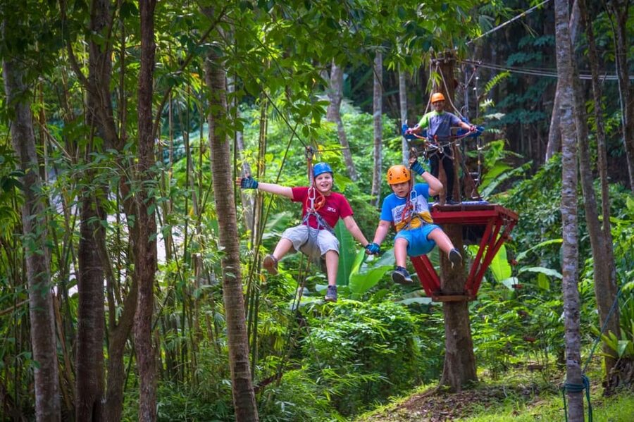 Krabi: Ultimate Zipline Games Challenge - Ziplining Over Krabi Jungle Canopy: What the Experience Feels Like
