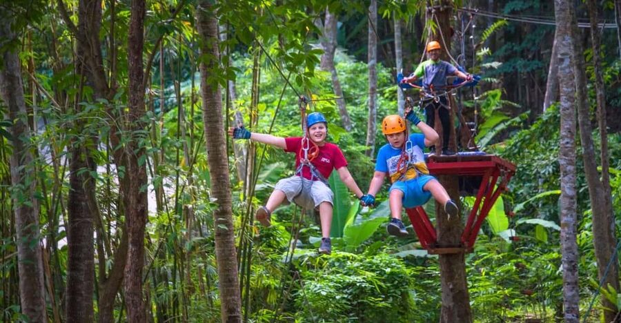 Krabi: Ultimate Zipline Games Challenge - The 80-Meter Double Zipline: The Main Event and Why It Matters