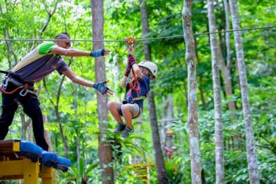 Krabi: Ultimate Zipline Games Challenge - Program A vs Program B: Picking the Right Level of Nerve