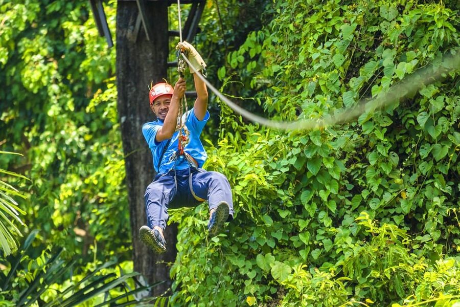 Krabi: Zipline, ATV & Top Rope Climbing Experience - Entering the operation: transfers and where you meet your guide