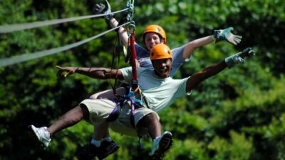 Largest Zipline & Cave Exploration from sigatoka coral coast - 16 zip lines over Fiji: what the ride actually feels like