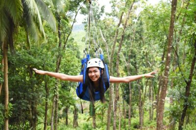 Mainland ZipLine Experience in Boracay - Before You Fly: Harnessing and Orientation