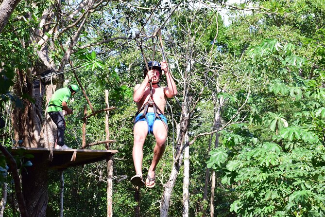 Maya ATV with Cenote and Zipline from Tulum - ATV jungle trails: the adrenaline shift after the zipline