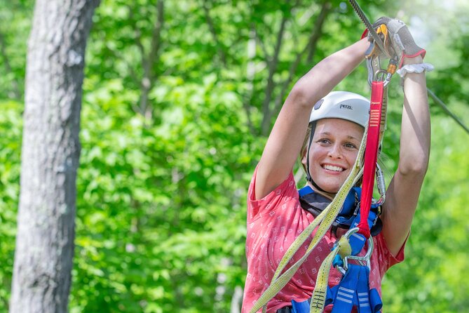 Minnesota's Premiere 7 Line Zipline Experience - The 65-Foot Suspension Bridge Moment