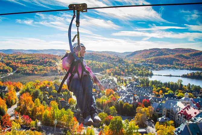 Mont Tremblant Guided Zipline Tour - Panoramic Gondola to the summit: the best warm-up for your nerves