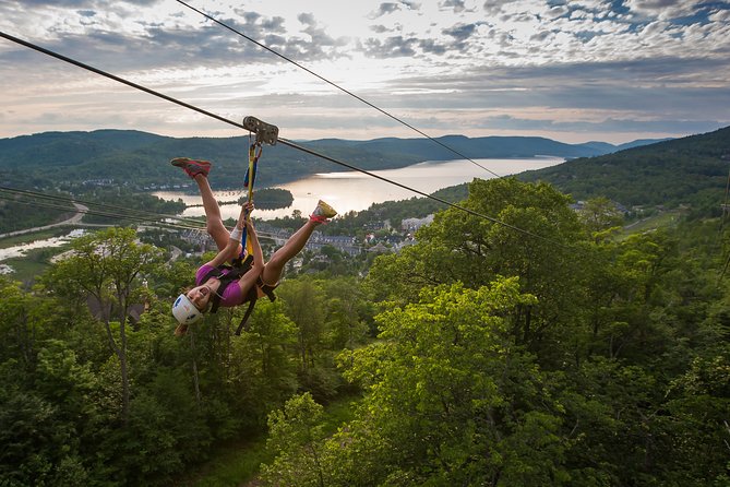 Mont Tremblant Guided Zipline Tour - Meeting point to return: what the flow feels like