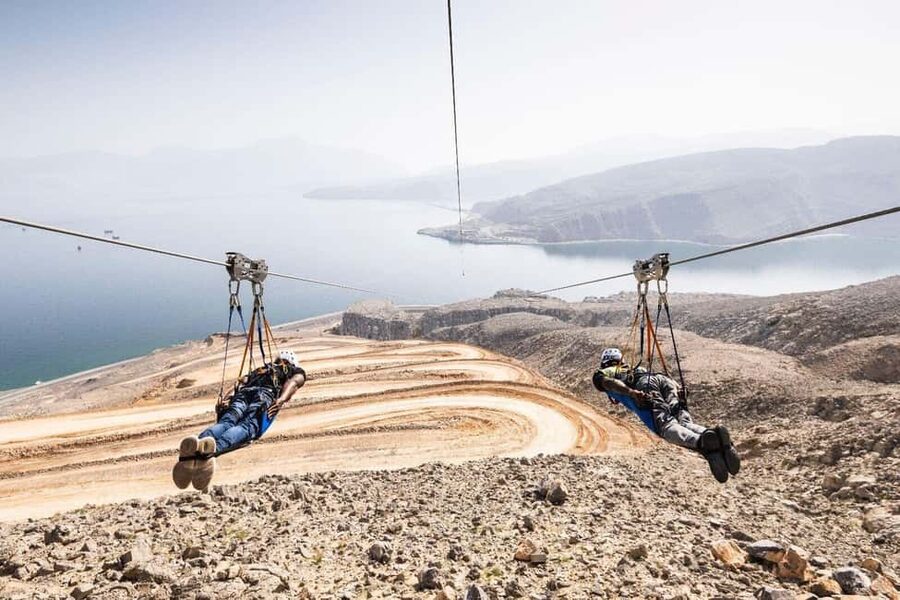 Musandam Zipline - Musandam’s record zipline: what you’re signing up for