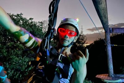 Night Zipline: 3 Zipline Adrenaline Adventure - Six Ziplines in About 1 Hour 15: How the Timing Feels