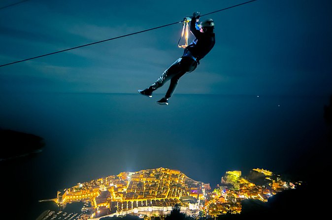 Night Zipline Experience in Dubrovnik - Two Night Runs Over Dubrovnik Old Town and the Adriatic