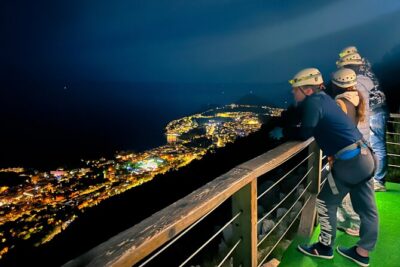 Night Zipline Experience in Dubrovnik - The Safety Briefing and Training Zip-Line (Where Peace of Mind Comes From)