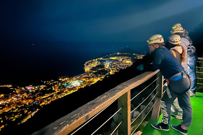 Night Zipline Experience in Dubrovnik - The Safety Briefing and Training Zip-Line (Where Peace of Mind Comes From)