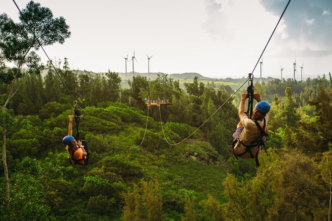 Oahu's North Shore: 8-Line Zipline Adventure - From Kahuku to the Start of the Course