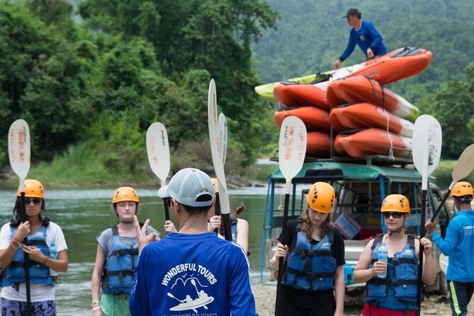 One Day Kayaking, Zipline and Tubing In Cave from Vang Vieng - Key highlights to know before you go