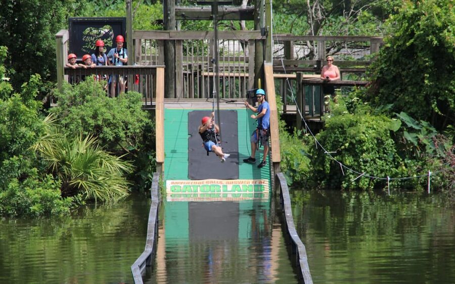 Orlando: Gatorland Zipline Adventure w/ Full-Day Park Access - Entering Gatorland: the view that makes the wait worth it