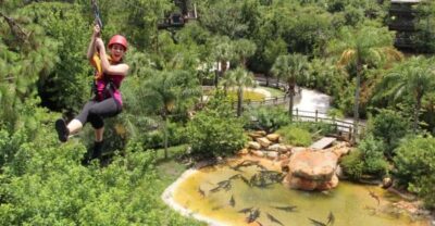 Orlando: Gatorland Zipline Adventure w/ Full-Day Park Access - Gear check and safety tutorial: where nerves get handled