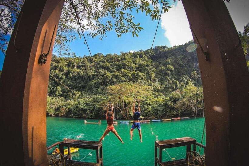 Phong Nha/Dong Hoi: Zipline Dark Cave & Phong Nha Cave Trip - The mix that makes this tour work: caves plus water plus zipline