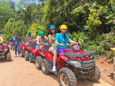 Phuket: ATV and ZipLine Adventure View Big Buddha Visit - ATV Ride: Mud, Rubber Plantations, and Hills (The Part You’ll Feel)